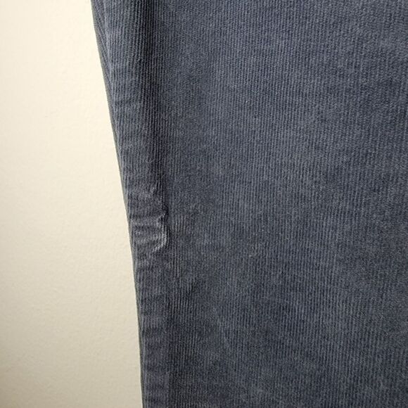 Gap Gray Mid-Rise Corduroy Pants Leggings Size 12 - Picture 10 of 10